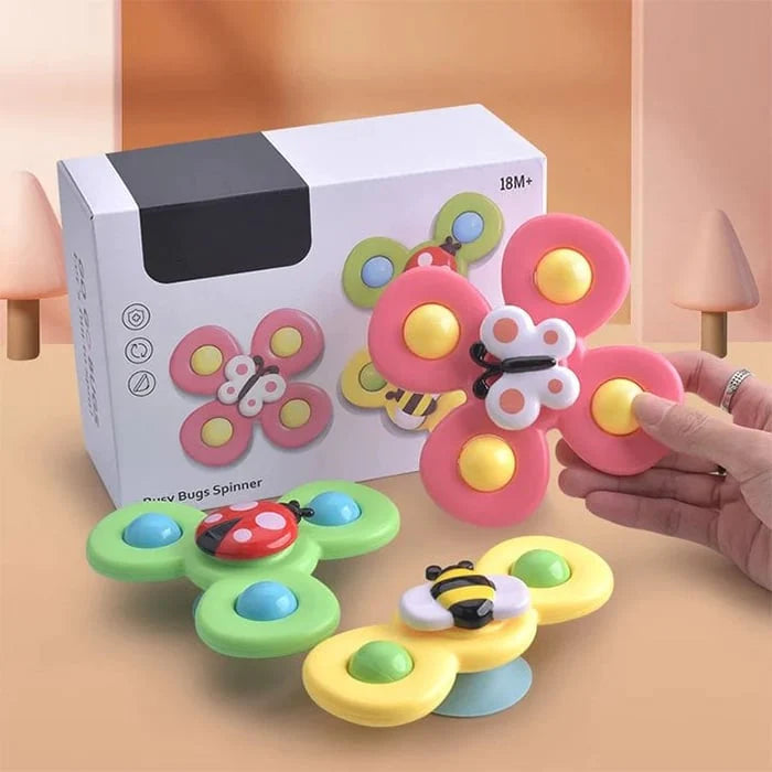 3 Fidget Spinning sensory Toy for babies